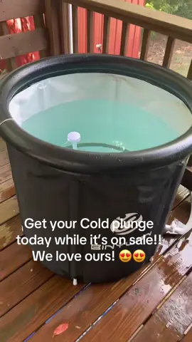 This cold plunge tub is so good! Very durable, we’ve had it for about a year , and we have enjoyed it so much! Go grab you one from @B&Y Outdoor Gear 