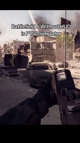 Battlefield 6 Without HUD feels like a different game #battlefield6 #battlefield #gaming 