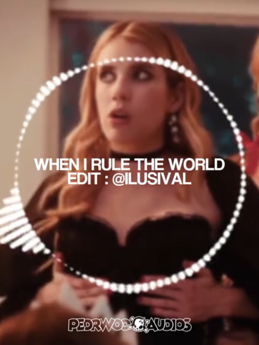 🎵 WHEN I RULE THE WORLD | edit : @pedro | #foryou #edit #editaudio #pedrwooaudios #wheniruletheworld 
