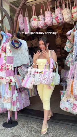Cuteness overload 🧚🌸 you’re probably going to need a tote bag here & it makes a cutesy souvenir ✨   #cbpositano #positano #positanoshopping #girlytings 