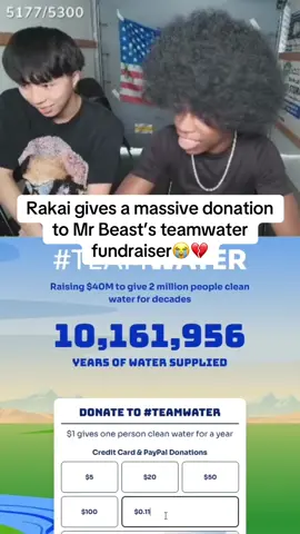 Rakai with the $2 donation💔 #rakai #trending #fyp #kaicenat #teamwork #fypppppppppppppppppppp @2xRakai 