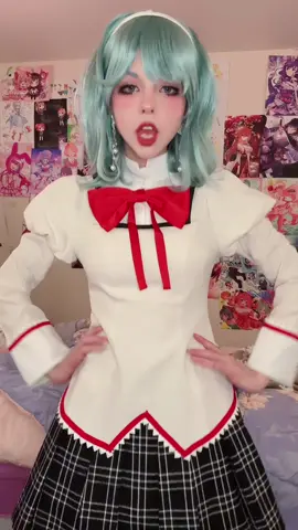 My tummy hurts #sayakamiki #madokamagica #anime #magicalgirl #kawaii #cute #cosplay #cosplayer #sayakacosplay #contacts #cute #ribbons #frilly #sayakamikicosplay #magicalgirlcosplay #kyuubey #animecosplay #makeup 