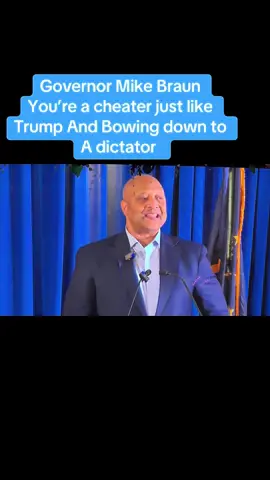 Mike Braun you’re just like Your dictator friend 💙💙#indiana 