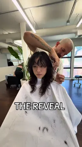 curly hair transformation | @jillian 💋 styled by @thecurlfinesser | content by @༺bella༻ | #transformation | #curls#consultation #hairconsultation #curlyhairtransformation #hairtransformation #curlmaps | hair transformation shag mullet hair cut wolf cut trendy hair cut bangs curls curly hair los angeles curl specialist los Angeles California curly cut #gnarly #katseye