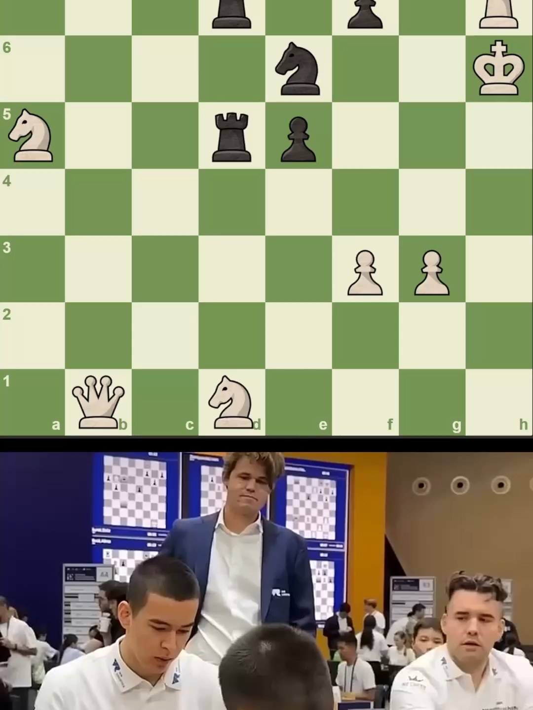 Knight Dance Victory 💃♞🔥#chess #checkmate