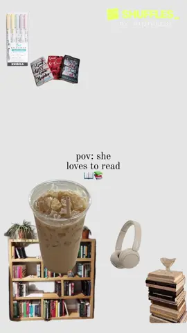 pov: she loves to read 📖📚 | made on shuffles 💗     #shuffles #reading #book #fyp #pintrest #pov 