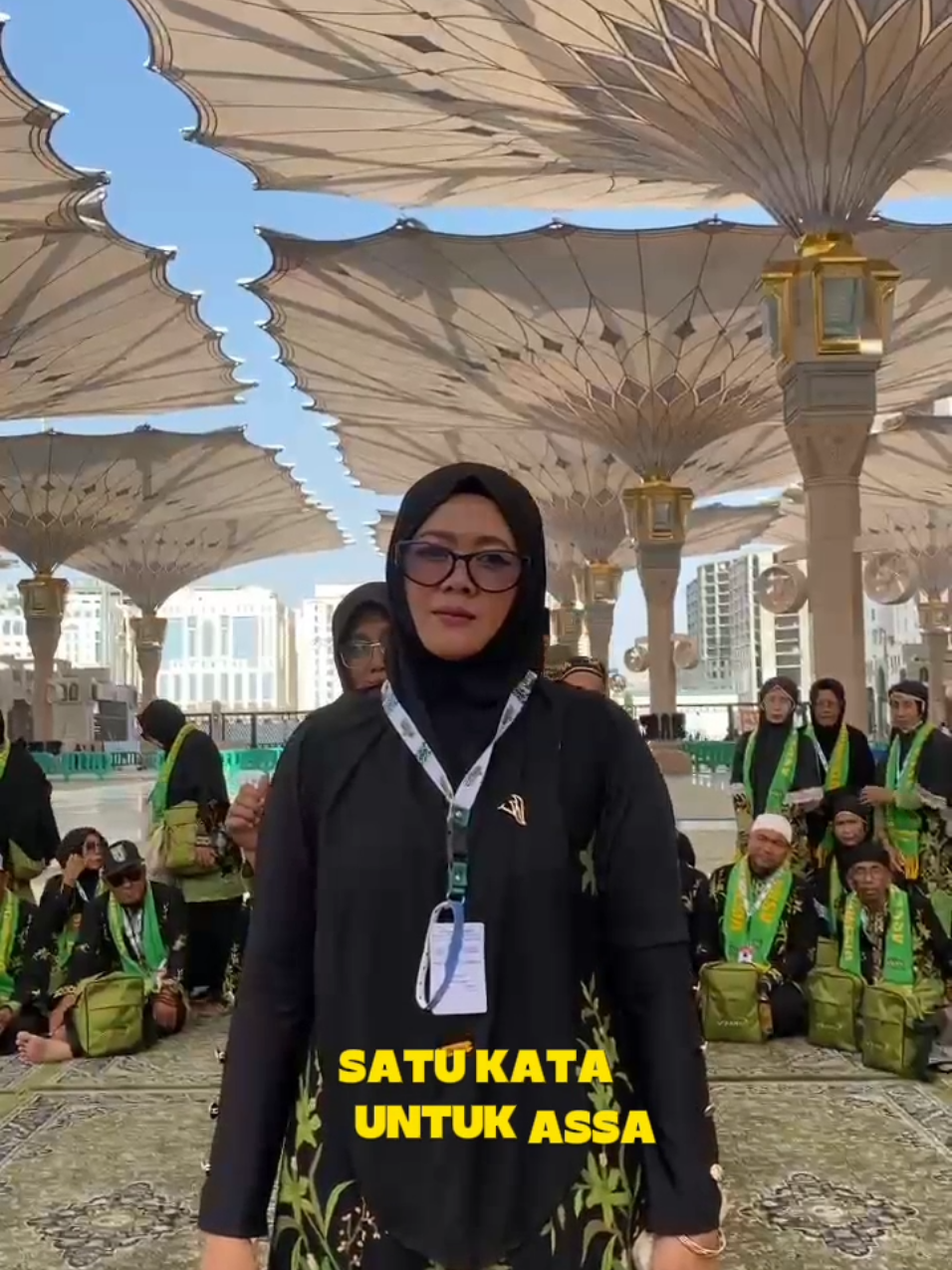 Testimoni jamaah Assa Tour kloter 29 Juli 2025 live dari Masjid Nabawi🥰 .  .  #umrah2025 #promoumrah #umrahlampung #umrah #madinah 