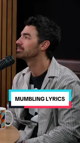 One day we’ll find out what #JoeJonas is really singing.  #jonasbrothers #mumbling 