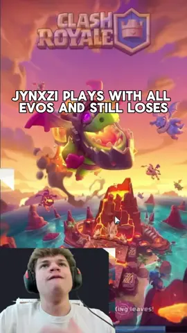 How does bro even lose😭 | #clashroyale #clip #jynxzi #jynxziclips #fyp #bernard 