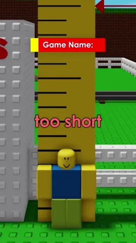 Roblox Game: Need More Height #Roblox #RobloxGame #RobloxGames #Robloxfyp 