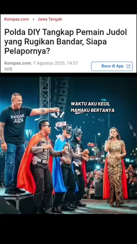 Polisi tangkap pemain judol yang rugikan bandar????? 🤔 kok bisa #hukum #indonesia #telah  #hancur 