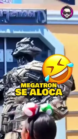 Ese Megatron es todo un loquillo 😂  #Transformers 