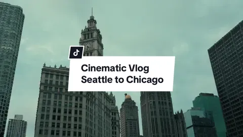 Making my life Cinematic 🎬  Seattle to Chicago Travel Vlog #cinematic #cinematicvlog #Vlog
