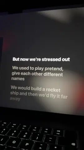 Stressed out - twenty one pilots      #lyrics #audio #applemusic #fyp #twentyonepilots 