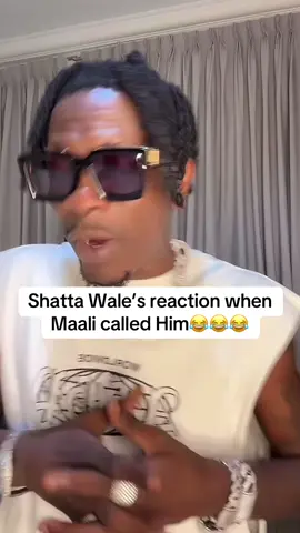 Shatta Wale’s reaction when Maali called Him😂😂😂 @Shatta wale @Queen Maali👑 