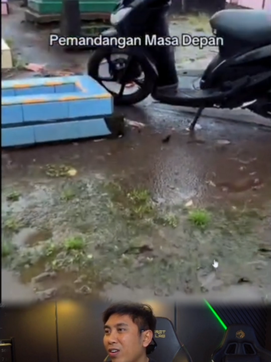 pemandangan masa depan  #reaction #andresuhen #ngakak#fyp 