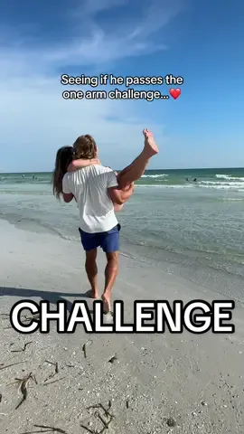 Plus an 18 month old baby 🥹 can we do this better though?! #couples #trend #beachvibes #challenge 