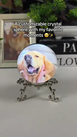 The core memory sphere video 😍🔮 #insideout2 #corememories #crystalball #personalizedgifts #pets #doglover 
