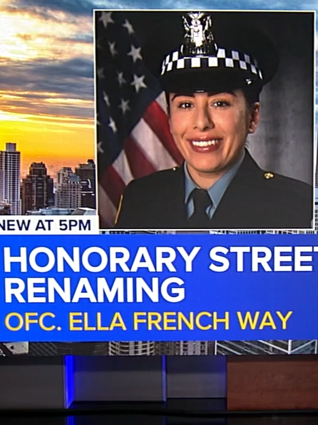 Fallen Chicago Police Department Officer Ella French was honored with a street renaming ceremony Thursday on the Southwest Side. #news #chicagonews #chicago #ellafrench
