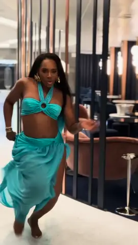 3am on a cruise witcha bestie…what do you do? Have a video shoot in some bomb @Fashion Nova outfits. @AbsolutelyAyanna 