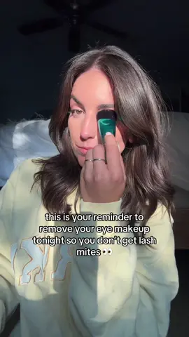 send to a friend that needs to hear this 👏 #lashmites #eyecaretips #eyemakeup 