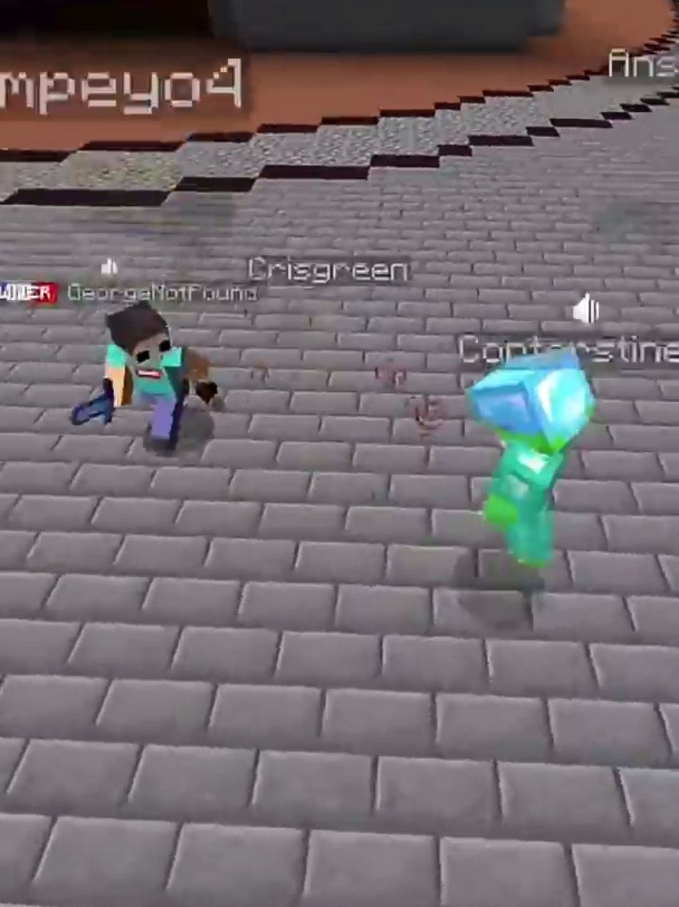 Ya vio a Conter y Cris (procede a reírse ) 🤣🤣🤣🤣🤣 #aquino #Minecraft