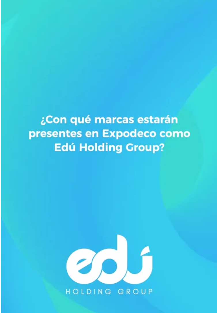 🎉 Edú Holding Group en #ExpoDeco2025 🚀 Innovación en aluminio y cerramientos: ✨ Maderacor: LED, Duna y Caoba. 🔒 Hermetik Neuz: ingeniería europea para espacios eficientes. ¡No faltes! 🙌 #Maderacor #HermetikNeuz #Arquitectura #Diseño