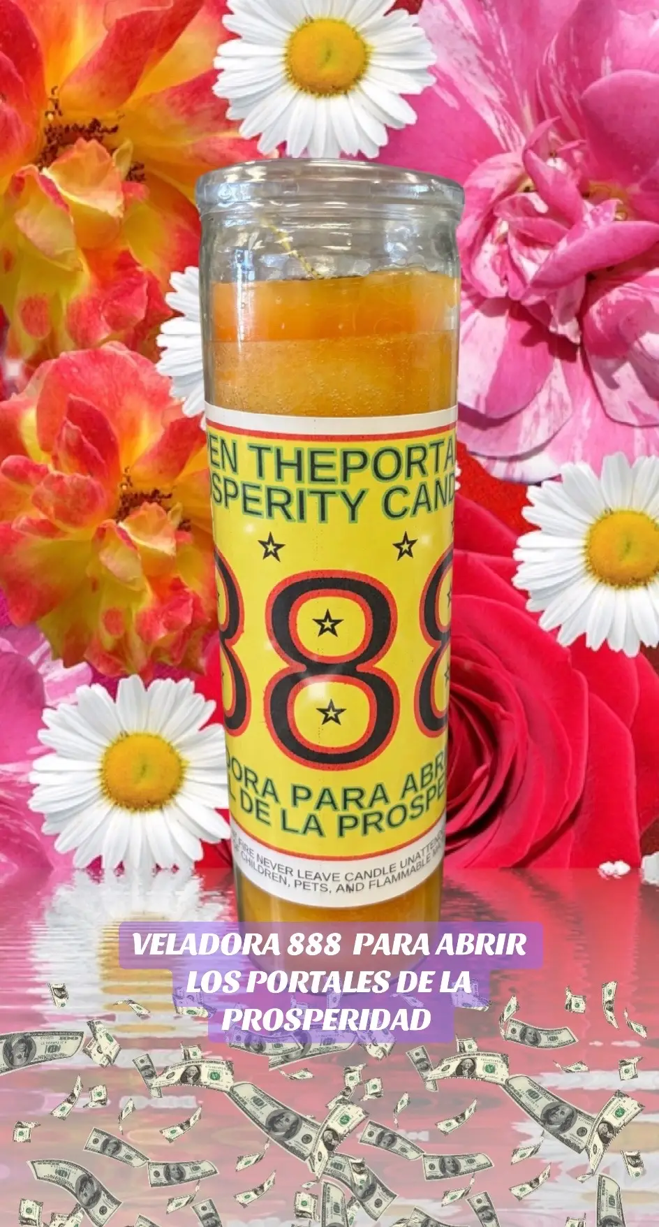 Manifiesta, declara, pide que  el universo escucha #velas #manisfestar #888 #portal #prosperidad #abundancia 