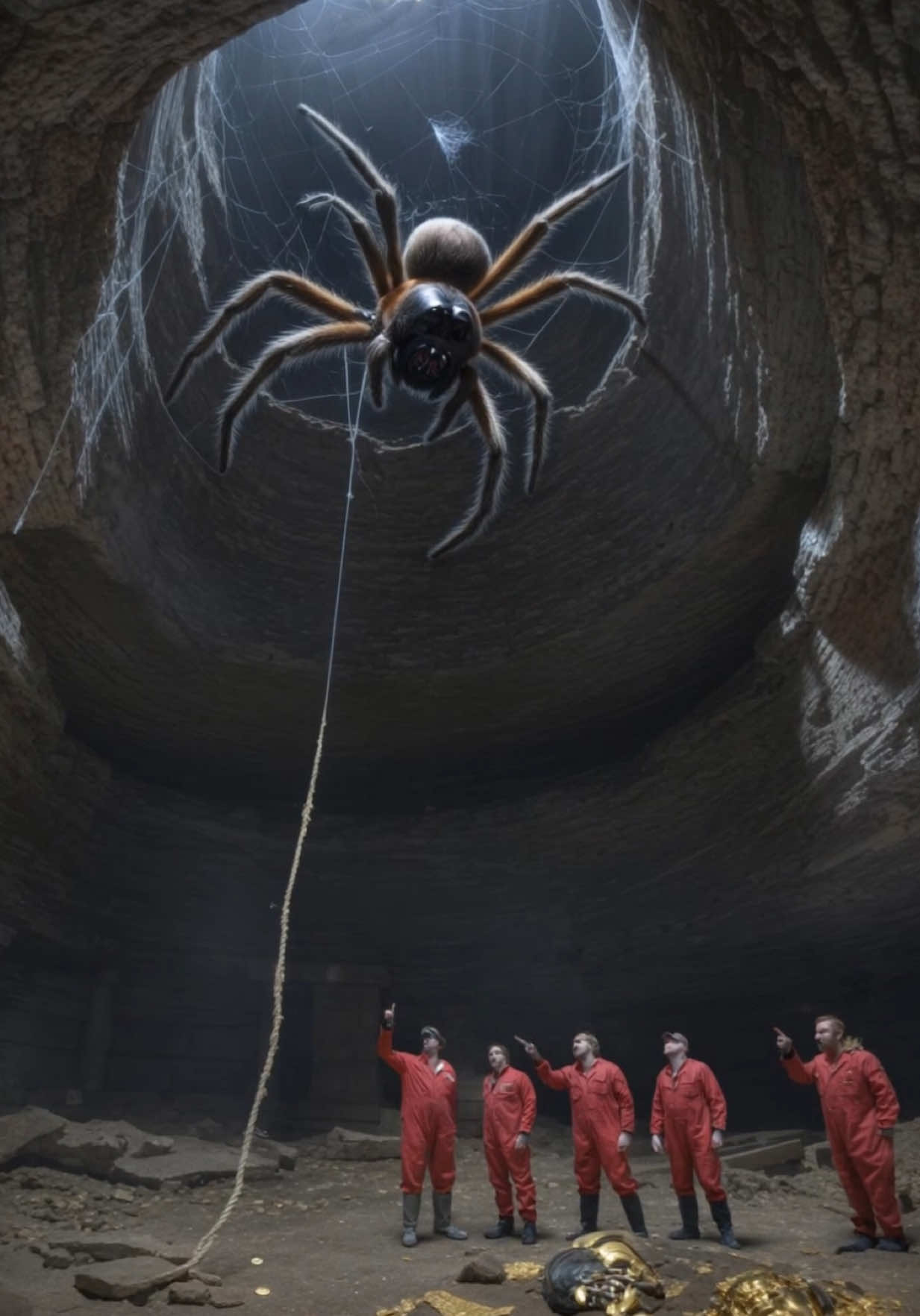 #storytime #fyp #deepdive #explore #discover #underground #spiders 