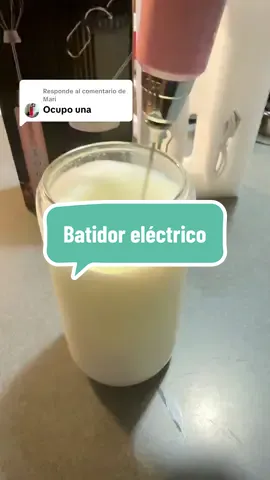 Respuesta a @Mari  Nahida  Milk Frother Wand for  batidor eléctrico  #tiktokshop #nahidamilkfrother #batidorelectrico  