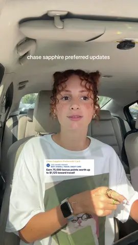 i just found out about this?? so i figured others didn’t know either.. so listen if you have / want the chase sapphire preferred!! 💳 #chasesapphirepreferred #chasesapphirepreferredupdates #creditcards 