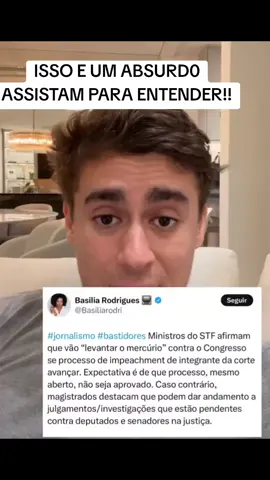 Urgente!!! Que Absurdo!!! #brasil #viralvideotiktok #tiktoknews #noticiastiktok #senado #allandossantos #gustavogayer #VIRAL #nikolasferreira #maecelvanhatten #carlosbolsonaro #edutaglaferro #senadorcleitinho 