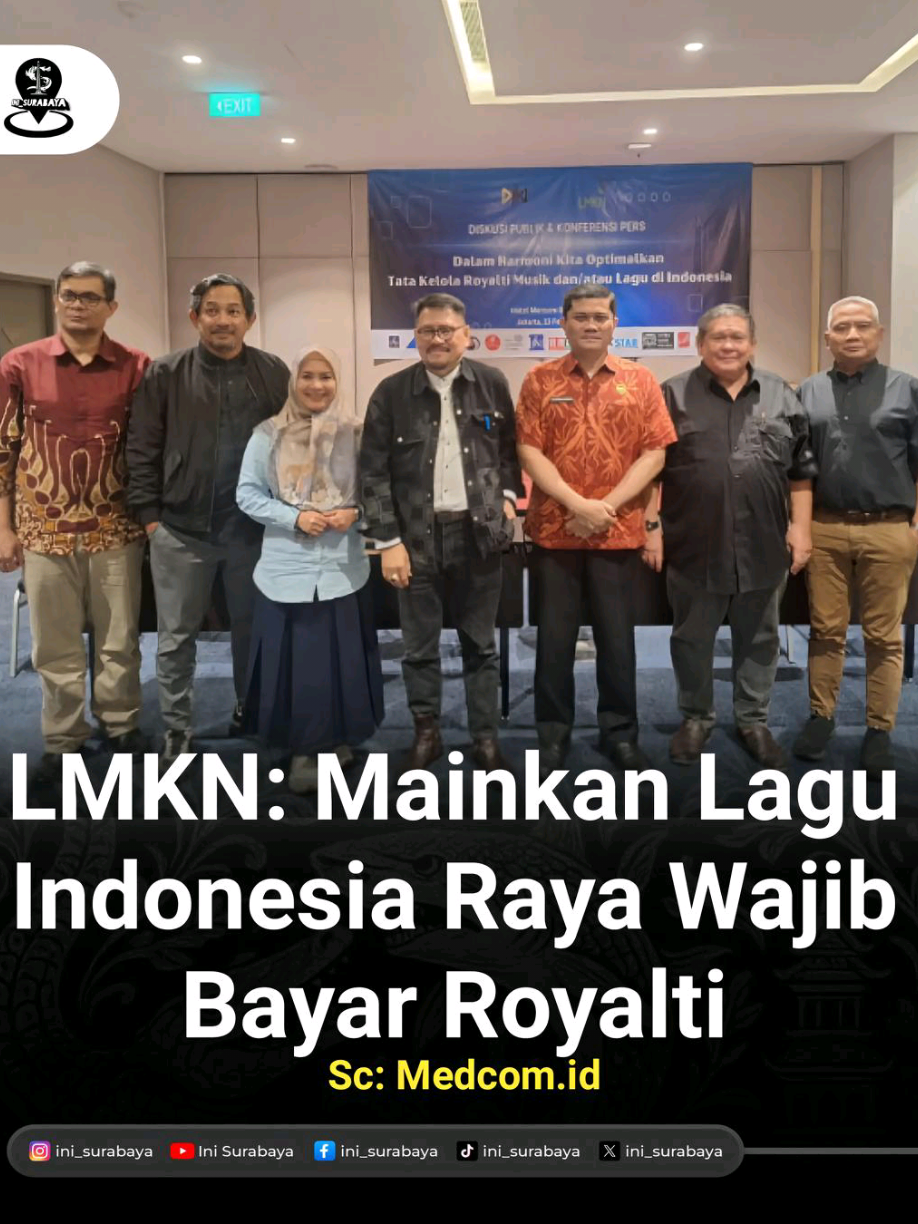 Indonesia Kenapa? Sekarang  nyanyikan lagu kebangsaan aja harus bayar Royalti 😔 #LMKN #indonesiaraya #royalty #lagukebangsaanindonesiaraya #pajak #indonesia #kediri24jam #viral #beritatiktok 