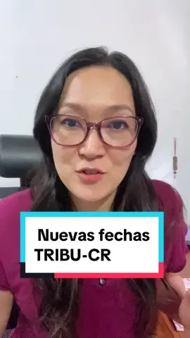 Actualización sobre TRIBU-CR. Tendremos una capacitación en septiembre, pronto les cuento detalles.