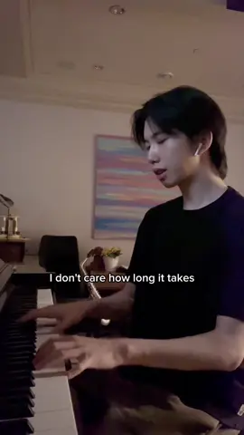 this song is beautiful 🥲 #herewithme #d4vd #cover #pianocover #singing #fyp 