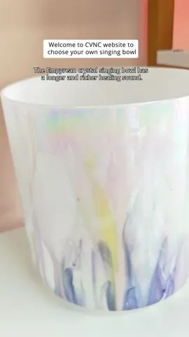 Welcome to CVNC website to choose your own crystal singing bowl #fyp #foryourpage #relax #soundhealing #HealingJourney #healingtiktok #meditation 
