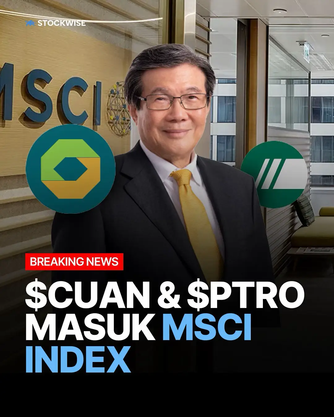 Perjuangan tidak menghianati hasil 🚀 Berita: *TINJAUAN INDEKS MSCI AGUSTUS 2025* Tanggal pengumuman 7 Agustus 2025. Semua perubahan akan berlaku hingga penutupan 26 Agustus 2025. Tanggal efektif 27 Agustus 2025 *INDONESIA* *• Daftar Indeks MSCI Global Standard* *Penambahan*: DSSA, CUAN *Penghapusan*: ADRO *• Daftar Indeks MSCI Small Cap* *Penambahan*: AADI, ADRO, KPIG, PTRO, RATU, TAPG *Penghapusan*: MBMA, PNLF *• Daftar Indeks MSCI Micro Cap* *Penambahan*: - *Penghapusan*: - *BERIKUTNYA* *Tinjauan Indeks November 2025* o *Tanggal pengumuman:* 5 November 2025 o *Berlaku efektif Tanggal:* 25 November 2025 ================================ *(Daftar | Sumber: MSCI - Penafian Aktif)* #saham #beritasaham #sahamindonesia #prajogopangestu