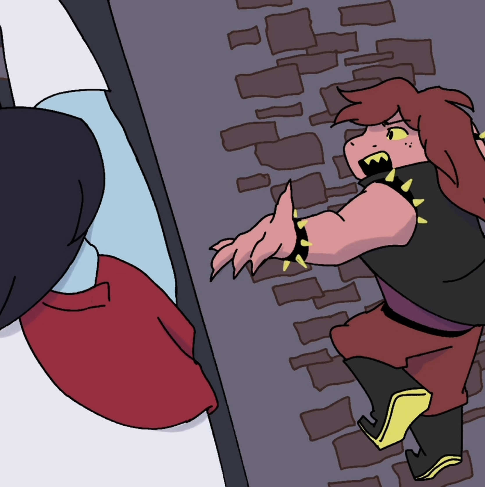 Owe you one #deltarune #deltarunekris #deltarunesusie #art #animation #fyp 