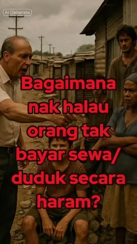 Bagaimana nak halau orang tak bayar sewa di rumah/tanah kita? #takbayarsewa #rumah #tanah #fyp 