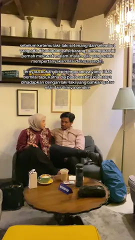 dia tau cara menghargai dirinya sendiri, jadi dia gapernah kesulitan untuk tau cara menghargai aku 🥹❤️