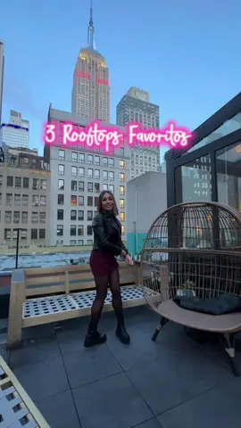 ✨ Aqui 3 rooftops favoritos en NYC para una vista increible y fotos de impacto ✨ 🌆 Panorama Room  📍22N Loop Rd, NY ☁️ Nubeluz 📍25W 28th St, NY 🌃 Empire Rooftop 📍44W 63st,NY Ya conocias alguno ?? … Guarda este video para tu proxima escapada 💕 #nycrooftop #nycviews #nyctok #nyc #nycrestaurants #nycrecs #nycnights #skyline #rooftops #nycviews #newyorkcity #nyclife #nycblogger 