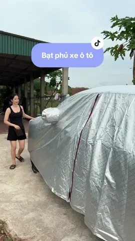 Bạt phủ xe ô tô tặng bí da đăng kiểm #diepcoine #batchenangoto 