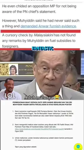 Hebat #Anwaribrahim . Anda nilai la sendiri . Aduh malunyaaa 😂😂😂