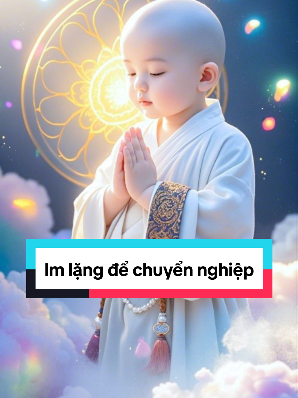 Im lặng để sống chậm, quay về bên trong, quán chiếu tâm trí và chuyển nghiệp mạnh mẽ #loiphatday #songanvui #nhacphatgiao #xuhuong #phatphapnhiemmau 