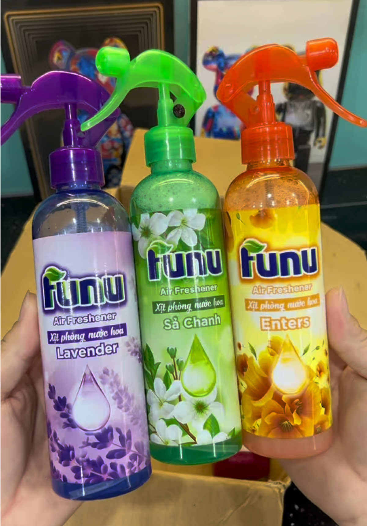 Xịt phòng tinh dầu nước hoa Funu #emkieutaphoa #xitphong #xitphongtinhdau #funu #xitphongfunu