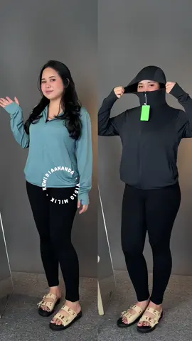 Rekomendasi jaket anti UV, nyaman dipakai panas2an beb 😍🥰 krn kainnya ga tebal tp ttp aman krn ada anti uc-nya 🫶🏻💖 #jaketantiuv #jaketolahraga 