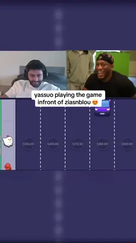 yassuo playing the game infront of ziasnblou 😍 #kickstreaming 