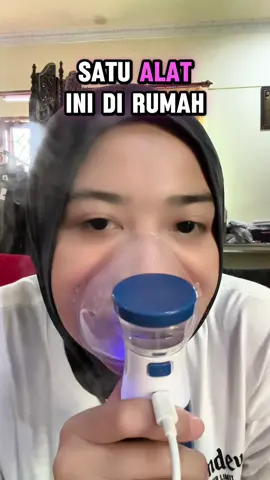 Nebulizer alat uap terpai pernafasan dewasa dan anak untuk batuk dahak, flu, sesak nafas, asma, sinusitis #fyp #nebulizer #nebulizerportable #alatterapipernafasan 