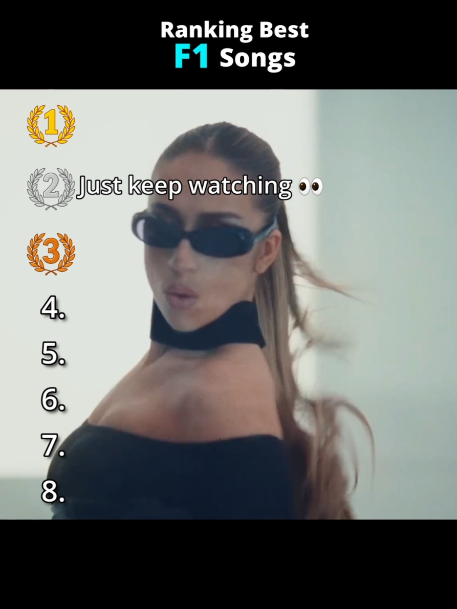 If you have heard these songs... WHAT ARE YOU DOING?! #F1 #f1tiktok #f1movie 