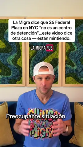 🚨NUEVA YORK / ICE / INJUSICIA CONTRA LA COMUNIDAD INMIGRANTE  ¡Migra fue atrapada con las manos en la masa.  Se les dijo que el piso 10 de 26 Federal Plaza en Nueva York no era un centro de detención... pero este vídeo dice lo contrario.  Es un edificio rascacielos, allí tienen detenidos a inmigrantes en situaciones inhumanas, deplorables, donde denuncian que nos les dan comida, agua ni medicamentos, incluso no tienen un colchón, duermen en el suelo, muchas injusticias se están cometiendo en está administración contra la comunidad inmigrante… #newyork #ice #inmigrantes #detenidos #injusticia #viraltiktok #comparte 